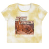 Bryce Canyon National Park Crop Top Tee - Fresh Prints Edition