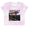 Great Smoky Mountains National Park Crop Top Tee - Fresh Prints Edition