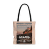 Acadia National Park Tote Bag - WPA Style - WPA Style
