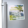 American Samoa National Park Magnet - WPA Style
