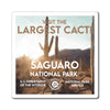 Saguaro National Park Magnet - WPA Style