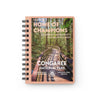Congaree National Park Spiral Bound Journal - Lined - WPA Style