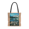 Great Basin National Park Tote Bag - WPA Style