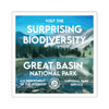 Great Basin National Park Square Sticker - WPA Style