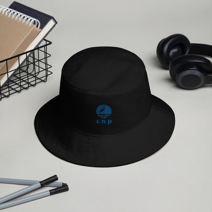 Congaree Happy Blue Heron Bucket Hat - Congaree National Park Hat