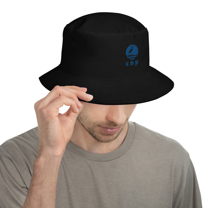 Congaree Happy Blue Heron Bucket Hat - Congaree National Park Hat