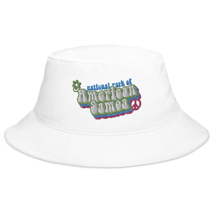American Samoa Peace Of Nature Hat - Embroidered Bucket Hat