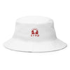Capitol Reef Happy Earth Wrinkle Bucket Hat - Capitol Reef National Park Hat