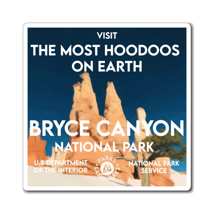 Bryce Canyon National Park Magnet - WPA Style