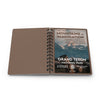 Grand Teton National Park Spiral Bound Journal - Lined - WPA Style