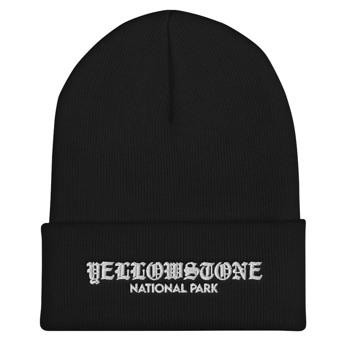 Yellowstone “Park Ages” Embroidered Cuffed Beanie