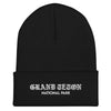 Grand Teton “Park Ages” Embroidered Cuffed Beanie