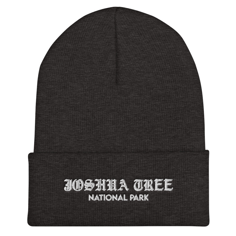 Joshua Tree “Park Ages” Embroidered Cuffed Beanie