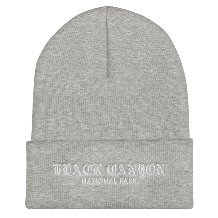 Black Canyon of the Gunnison “Park Ages” Embroidered Cuffed Beanie