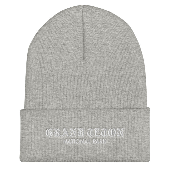 Grand Teton “Park Ages” Embroidered Cuffed Beanie