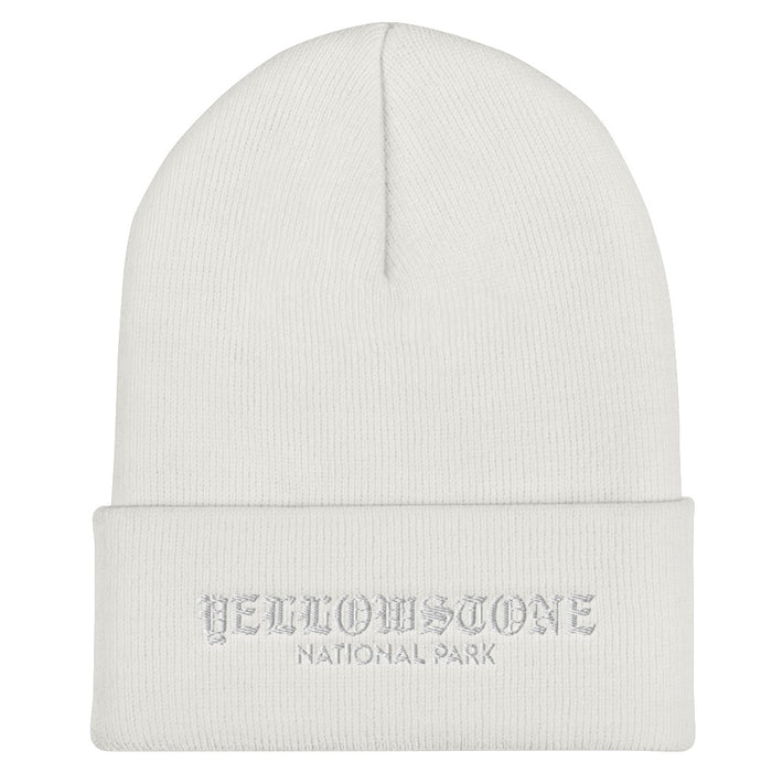 Yellowstone “Park Ages” Embroidered Cuffed Beanie