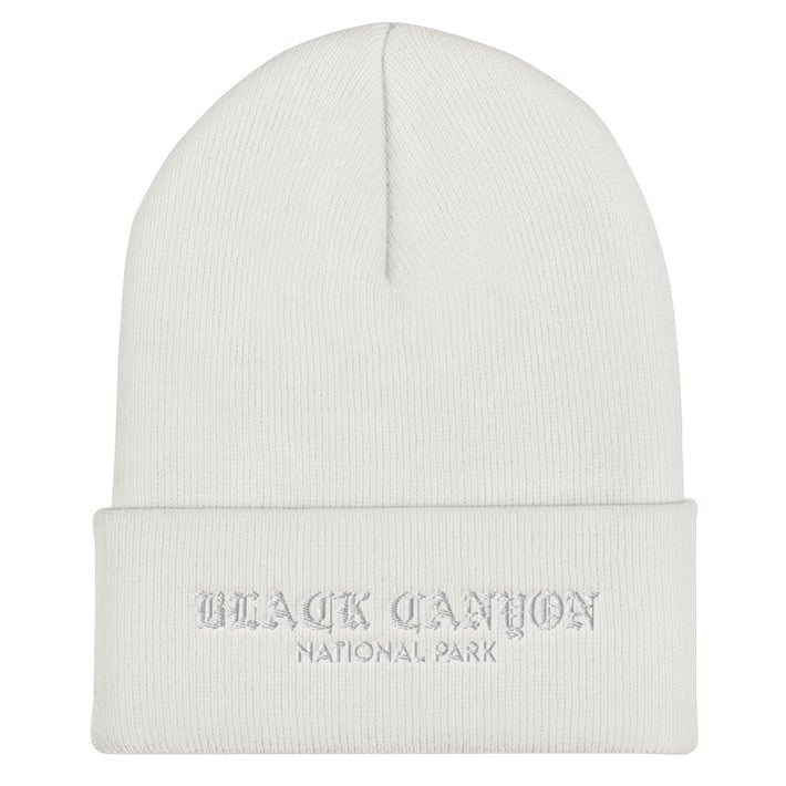 Black Canyon of the Gunnison “Park Ages” Embroidered Cuffed Beanie
