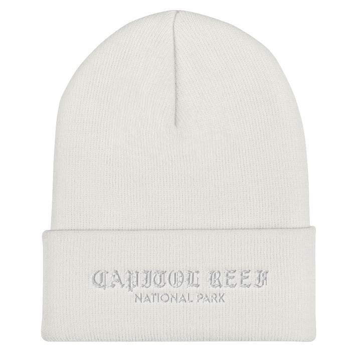 Capitol Reef “Park Ages” Embroidered Cuffed Beanie
