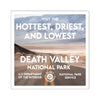Death Valley National Park Square Sticker - WPA Style