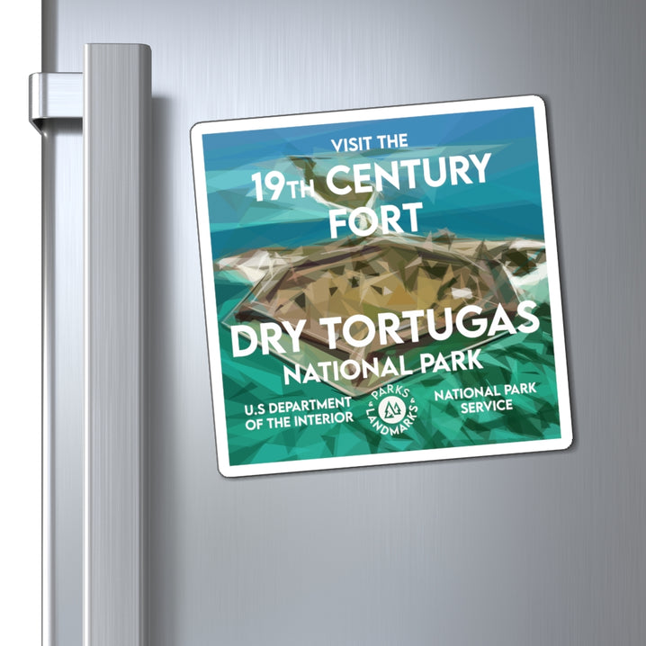 Dry Tortugas National Park Magnet - WPA Style