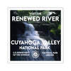 Cuyahoga Valley National Park Square Sticker - WPA Style