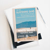 White Sands National Park Hardcover Blank Page Journal - WPA Style