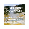 Lassen Volcanic National Park Magnet - WPA Style