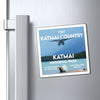 Katmai National Park Magnet - WPA Style