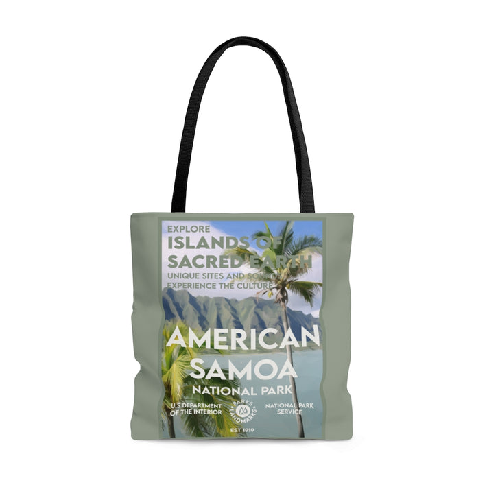 American Samoa National Park Tote Bag - WPA Style