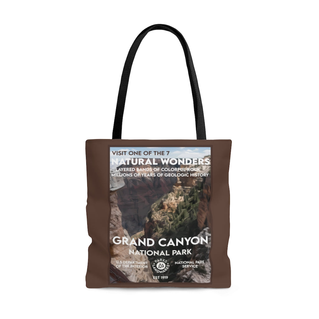 Grand Canyon National Park Tote Bag - WPA Style