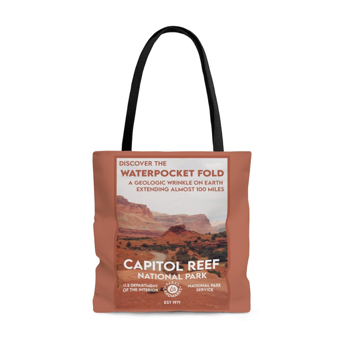 Capitol Reef National Park Tote Bag - WPA Style