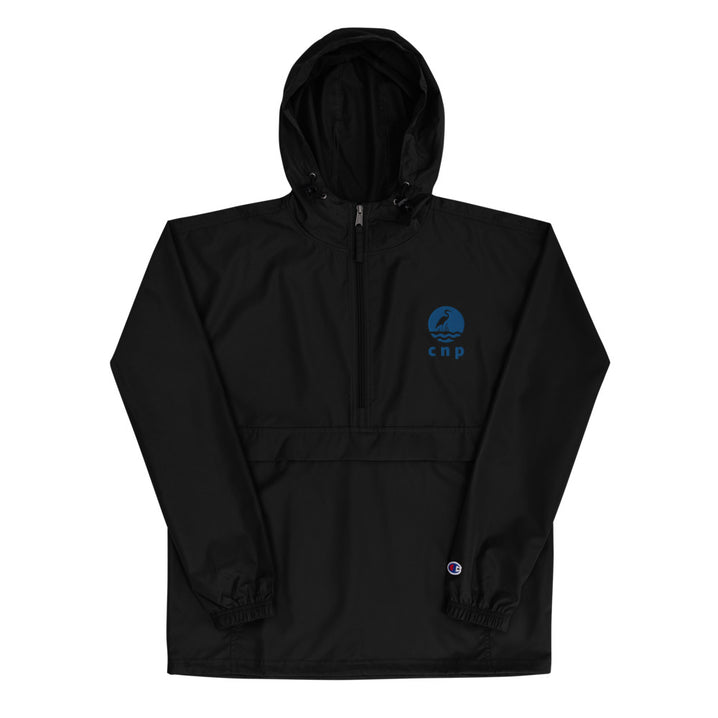 CNP Happy Blue Heron Jacket - Congaree National Park Embroidered Packable Jacket - Parks and Landmarks // Champion