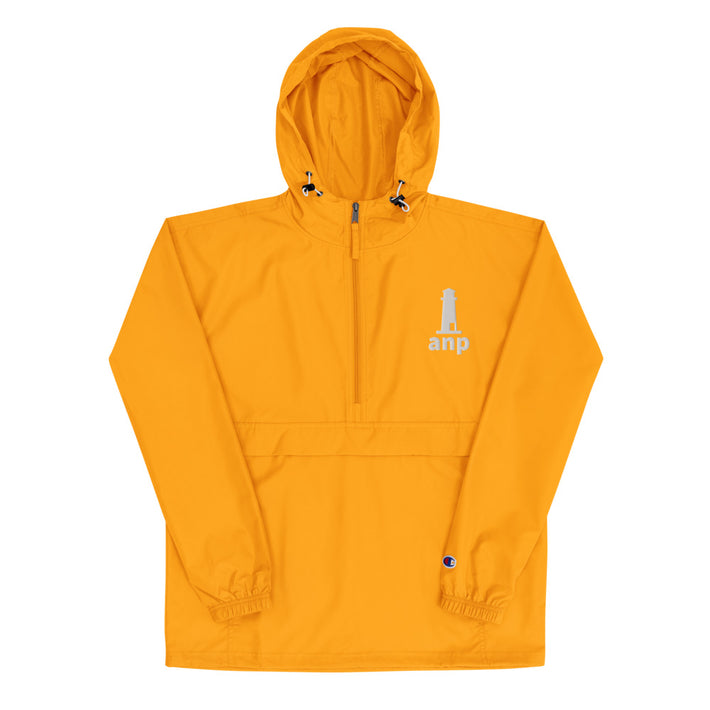 ANP Happy Lighthouse Jacket - Acadia National Park Embroidered Packable Jacket - Parks and Landmarks // Champion