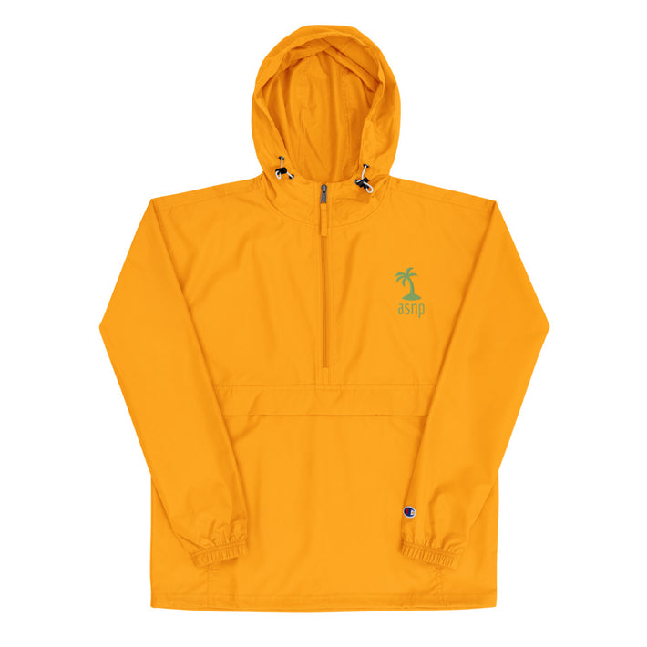 ASNP Happy Palm Jacket - American Samoa National Park Embroidered Packable Jacket - Parks and Landmarks // Champion