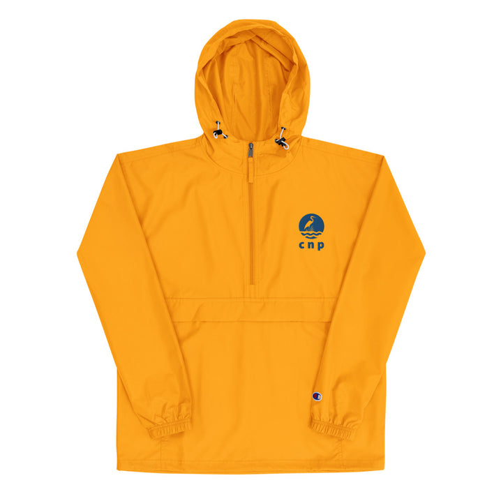 CNP Happy Blue Heron Jacket - Congaree National Park Embroidered Packable Jacket - Parks and Landmarks // Champion