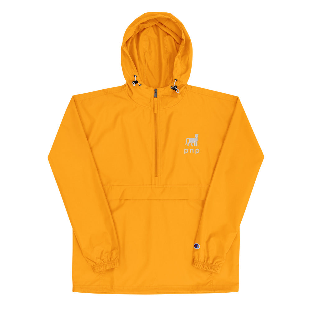 PNP Happy Mountain Lion Jacket - Pinnacles  National Park Embroidered Packable Jacket - Parks and Landmarks // Champion