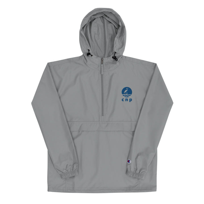 CNP Happy Blue Heron Jacket - Congaree National Park Embroidered Packable Jacket - Parks and Landmarks // Champion