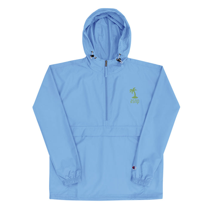 ASNP Happy Palm Jacket - American Samoa National Park Embroidered Packable Jacket - Parks and Landmarks // Champion