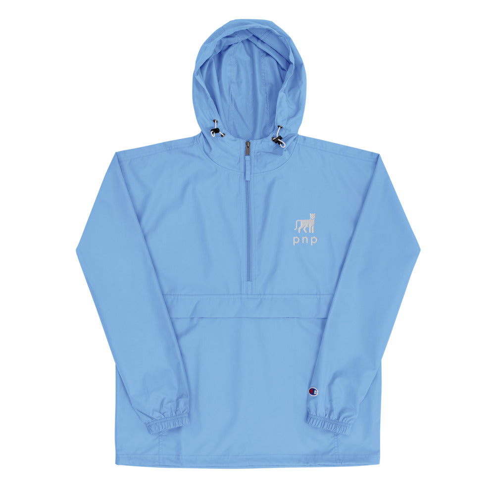PNP Happy Mountain Lion Jacket - Pinnacles  National Park Embroidered Packable Jacket - Parks and Landmarks // Champion
