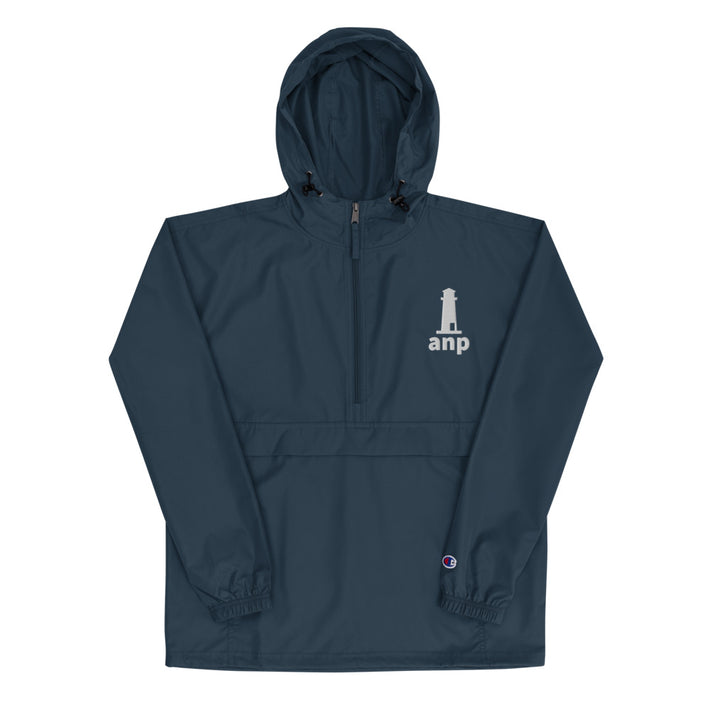 ANP Happy Lighthouse Jacket - Acadia National Park Embroidered Packable Jacket - Parks and Landmarks // Champion