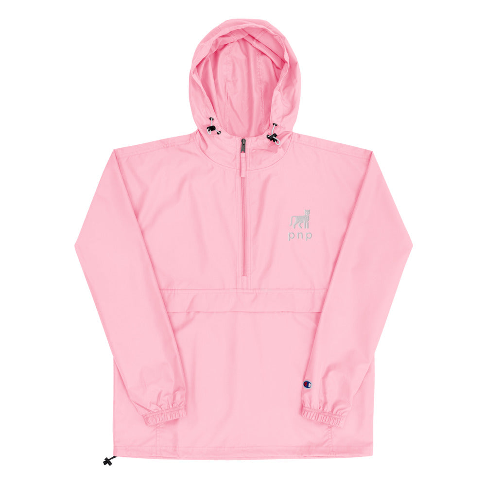 PNP Happy Mountain Lion Jacket - Pinnacles  National Park Embroidered Packable Jacket - Parks and Landmarks // Champion