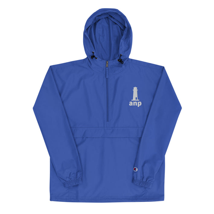 ANP Happy Lighthouse Jacket - Acadia National Park Embroidered Packable Jacket - Parks and Landmarks // Champion