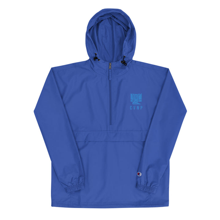CVNP Happy Waterfall Jacket - Cuyahoga Valley National Park Embroidered Packable Jacket - Parks and Landmarks // Champion