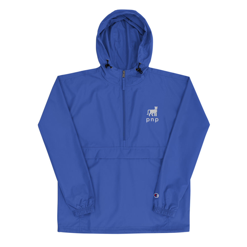 PNP Happy Mountain Lion Jacket - Pinnacles  National Park Embroidered Packable Jacket - Parks and Landmarks // Champion