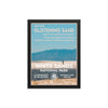 White Sands National Park Poster (Framed) - WPA Style