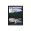 Mount Rainier National Park Poster (Framed) - WPA Style