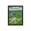 New River Gorge National Park Poster (Framed) - WPA Style