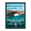 Channel Islands National Park Poster (Framed) - WPA Style