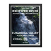 Cuyahoga Valley National Park Poster (Framed) - WPA Style