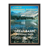 Great Basin National Park Poster (Framed) - WPA Style
